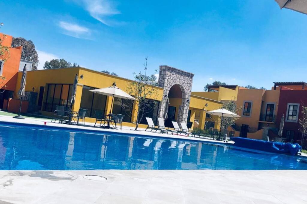 Depa En San Miguel De Allende Zirandaro Con Piscina Exteriér fotografie